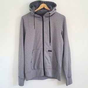 Volcom Women's Gray zip-up hoodie